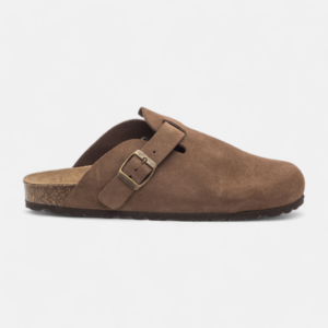Midtown District - Sabots Homme en cuir marron